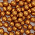 PME Pearl Sprinkles - 6mm Gold 60g PME Pearl Sprinkles - 6mm Gold 60g