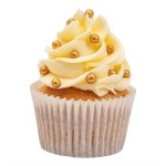 PME Pearl Sprinkles - 6mm Gold 60g PME Pearl Sprinkles - 6mm Gold 60g