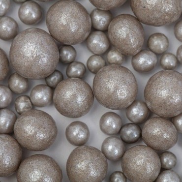 PME Pearl Sprinkles Mixed Sizes Silver 76g | Silberne Zuckerperlen kaufen Schweiz