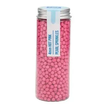 PME Pearl Sprinkles Pink 4mm 74g | Rosa Zuckerperlen kaufen Schweiz
