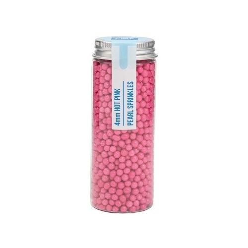 PME Pearl Sprinkles - 4mm Hot Pink 74g