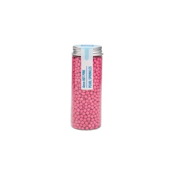 PME Pearl Sprinkles Pink 4mm 74g | Rosa Zuckerperlen kaufen Schweiz