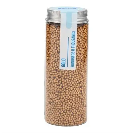 PME Hundreds & Thousands Gold 86g | Goldene Nonpareilles kaufen Schweiz