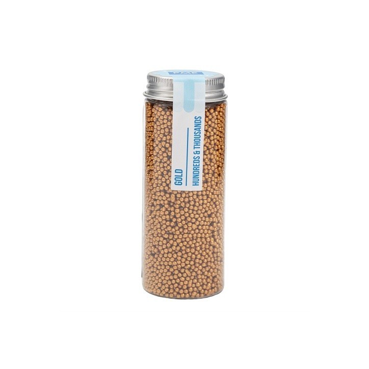 PME Hundreds & Thousands Gold 86g | Goldene Nonpareilles kaufen Schweiz