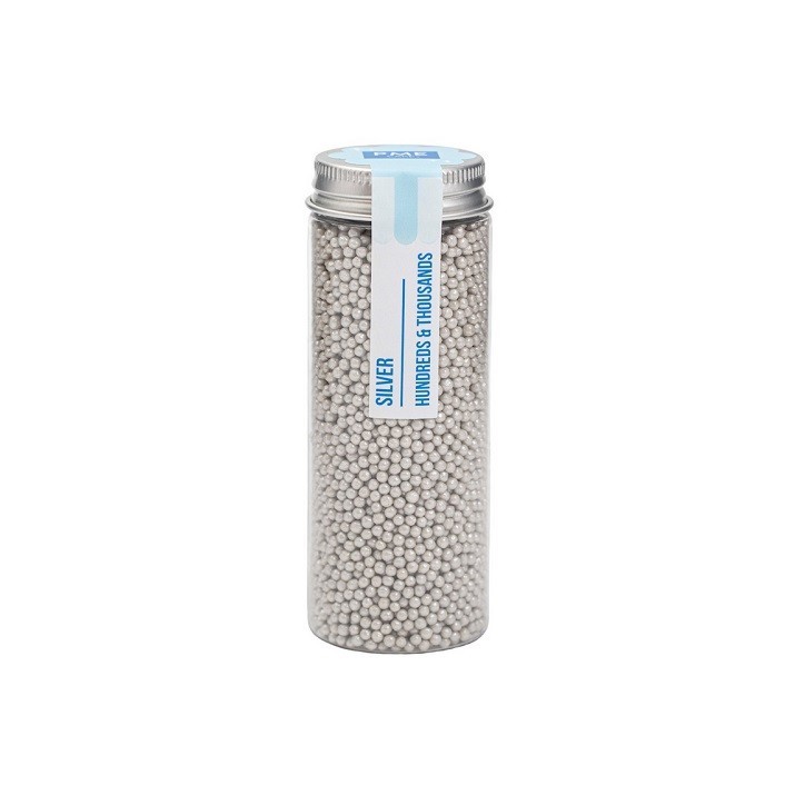 PME Hundreds & Thousands Silver 86g | Silberne Nonpareilles kaufen Schweiz