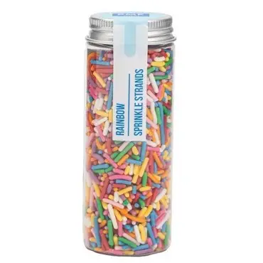 PME Sprinkle Strands Rainbow 75g | Bunte Zuckerstreusel kaufen