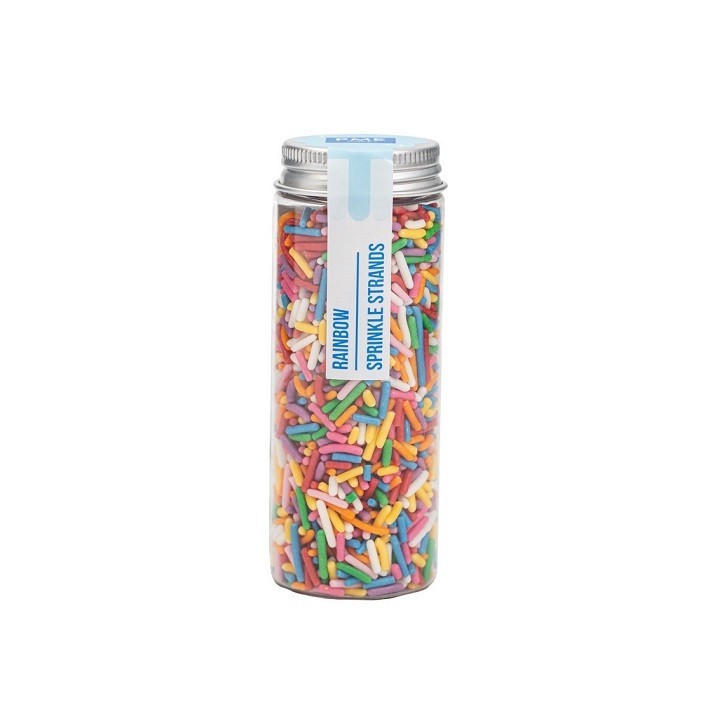 PME Sprinkle Strands Rainbow 75g | Bunte Zuckerstreusel kaufen