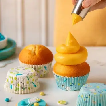 Decora Tennis Cupcake Förmchen 36 Stück