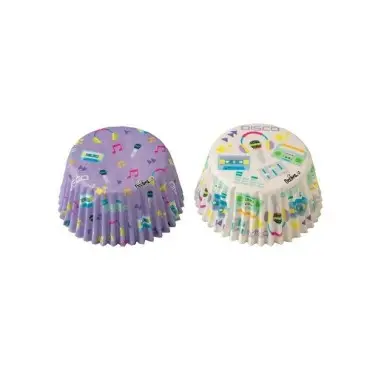 Decora Disco Cupcake Förmchen 36 Stück