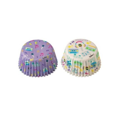 Decora Disco Cupcake Förmchen 36 Stück