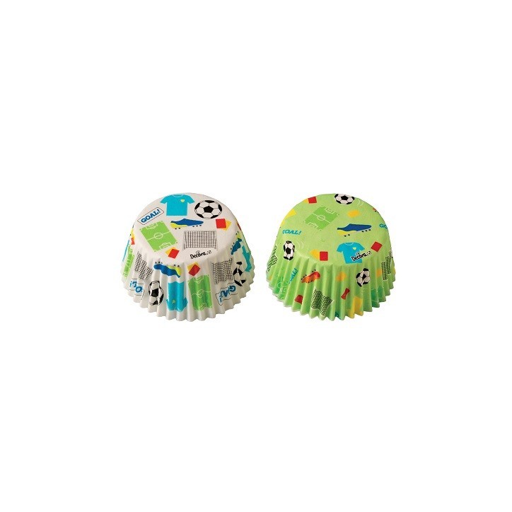 Decora Goal Cupcake Förmchen 36 Stück