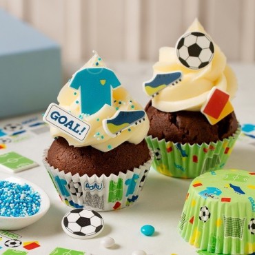 Decora Goal Cupcake Förmchen 36 Stück