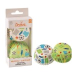 Decora Goal Cupcake Förmchen, 36 Stück