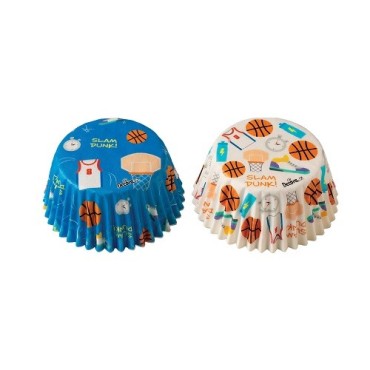 Decora Basketball Cupcake Förmchen 36 Stück