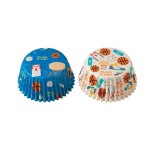 Decora Basketball Cupcake Förmchen, 36 Stück