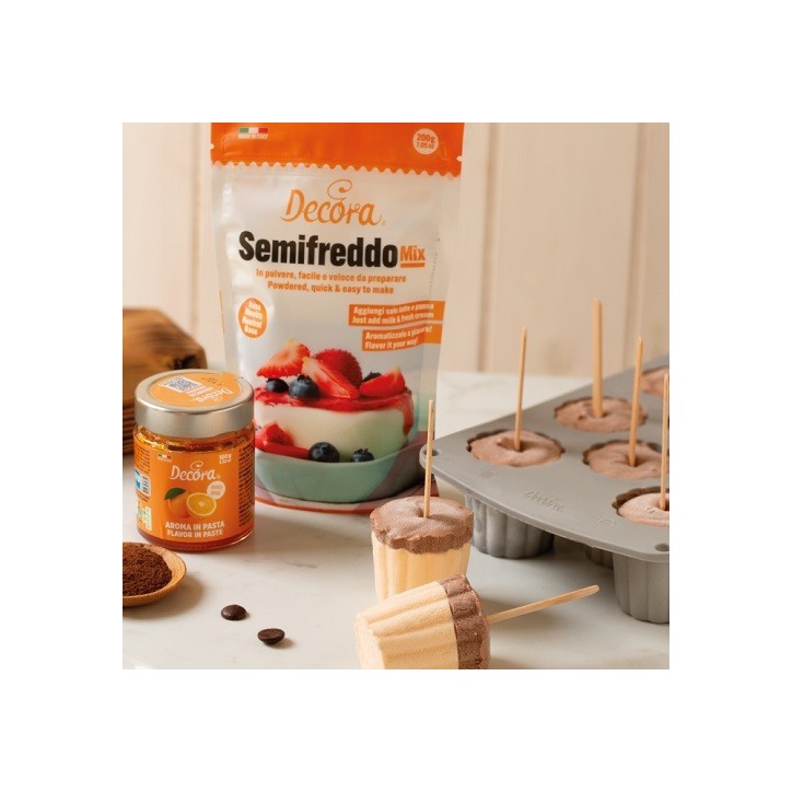 Decora Semifreddo Mix 200 g Dessertpulver Decora Semifreddo Mix 200 g Dessertpulver