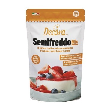 Decora Semifreddo Mix 200 g Dessertpulver