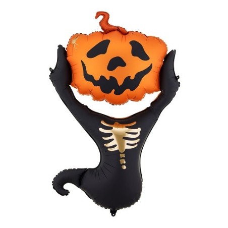 PartyDeco Scarecrow Halloween Foil Balloon 100 cm
