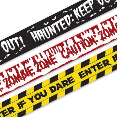 PartyDeco Halloween Absperrband Set, 3x6.5Meter PartyDeco Halloween Absperrband Set, 3x6.5Meter