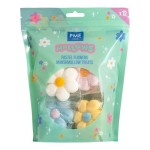 PME Pastel Flowers Marshmallow, 12 pieces