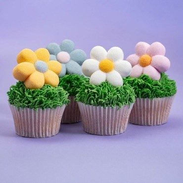 PME Pastel Flower Marshmallows 12 Pieces