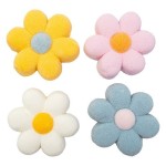 PME Pastel Flowers Marshmallow, 12 pieces