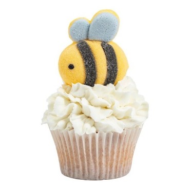 PME Marshmallow Bumble Bees 12 Stück – Essbare Marshmallow Hummeln