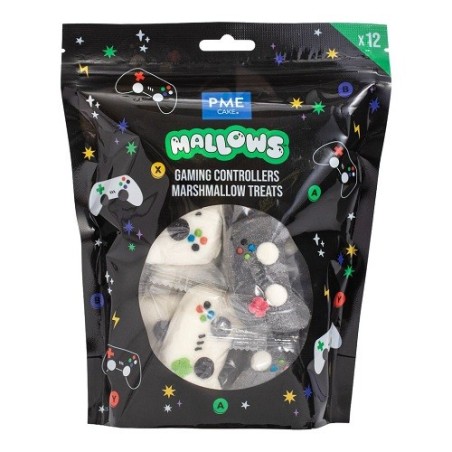 PME Gaming Controller Marshmallows 12 Pieces