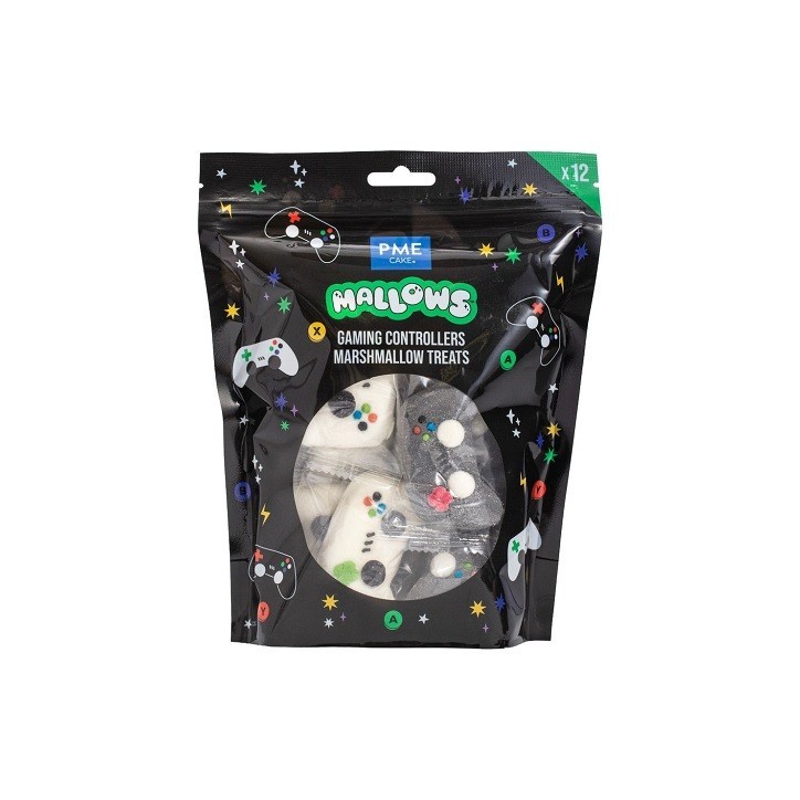 PME Gaming Controller Marshmallows 12 Pieces