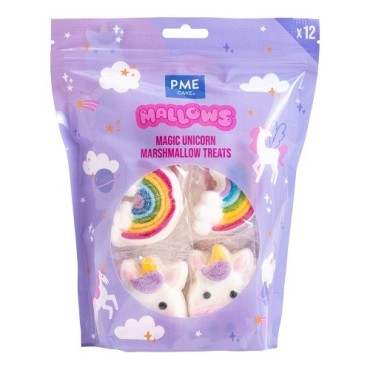 PME Magic Unicorn Marshmallows 12 Pieces