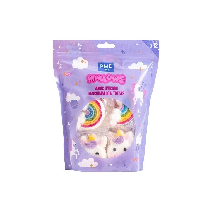PME Marshmallow Magic Unicorn 12 Stück – Essbare Einhorn Marshmallows PME Marshmallow Magic Unicorn 12 Stück – Essbare Einhorn Marshmallows