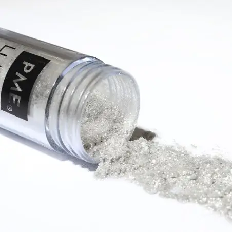 PME Edible Lustre Snow Pearl 10g – Essbarer Perlglanz Puder