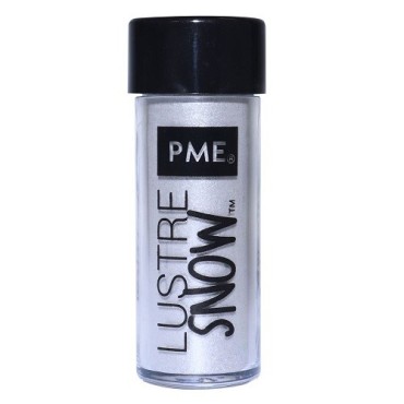 PME Edible Lustre Snow Pearl 10g – Essbarer Perlglanz Puder