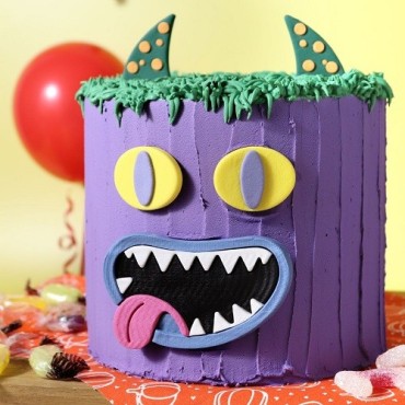 PME Halloween Monster Cake Decorations Set of 5