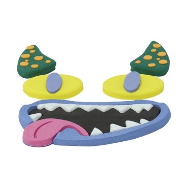 PME Halloween Kuchendekoration Monster 5-teilig – Essbare Tortendeko