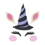 PME Halloween Witch-Unicorn Kuchendekor, 7-teilig PME Halloween Witch-Unicorn Kuchendekor, 7-teilig