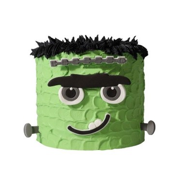 PME Halloween Frank-ly Scary Kuchendekor 5-teilig – Essbare Frankenstein Tortendekoration