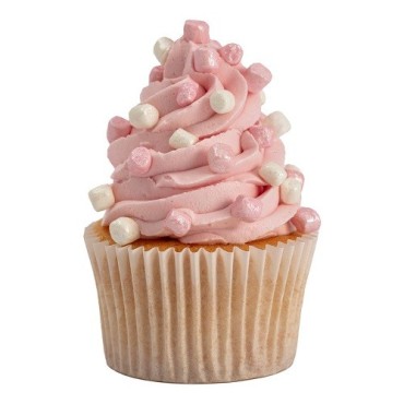 PME Crunch Mallows Pink & White 86g – Knusprige Mini Marshmallows