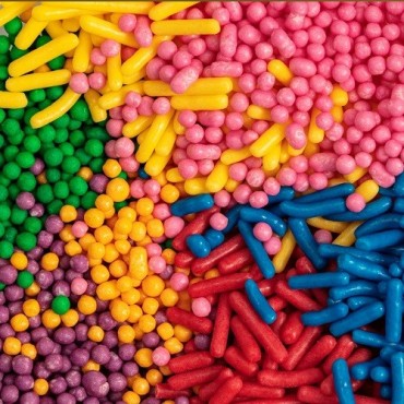PME Rainbow Sprinkles assortiert 7 Sticks 48g