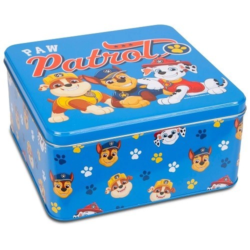 Städter Gebäckdose - Paw Patrol Blau 21x21x10cm Städter Gebäckdose - Paw Patrol Blau 21x21x10cm