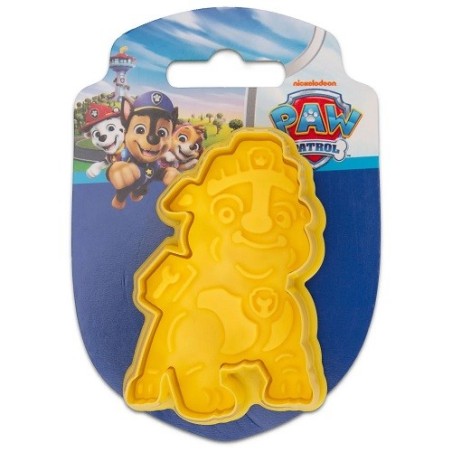 Städter Paw Patrol Rubble Cookie Cutter with Ejector 7 cm