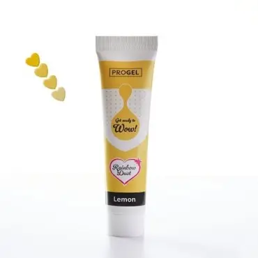 Rainbow Dust ProGel Lemon 25g | Lebensmittelfarbe Zitronengelb