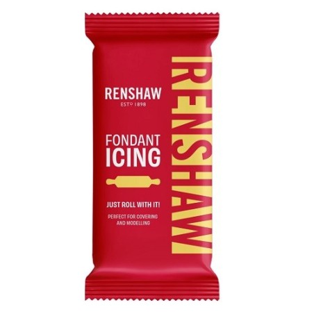 Renshaw Fondant Icing Pastel Yellow 250g | Roll Fondant