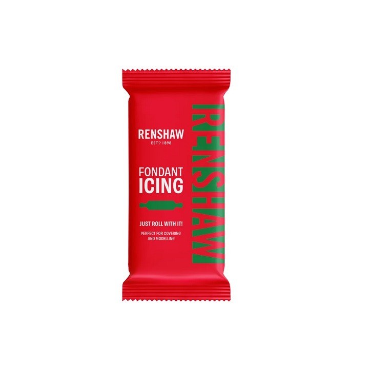 Renshaw Rollfondant Emerald Green 250g – Smaragdgrün Renshaw Rollfondant Emerald Green 250g – Smaragdgrün