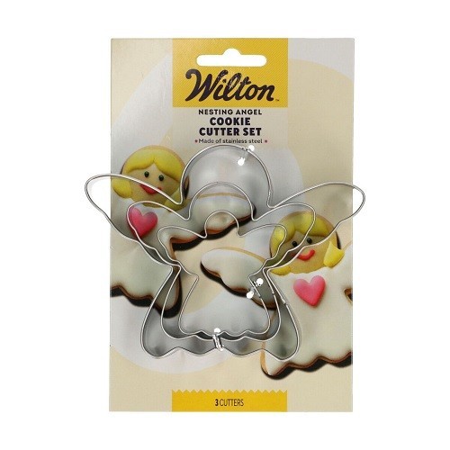 Wilton Engel Ausstecher Set, 3 Stück Wilton Engel Ausstecher Set, 3 Stück