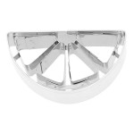 Birkmann Lemon Slice Cookie Cutter with imprint, 5.5x2.8cm