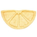 Birkmann Lemon Slice Cookie Cutter with imprint, 5.5x2.8cm