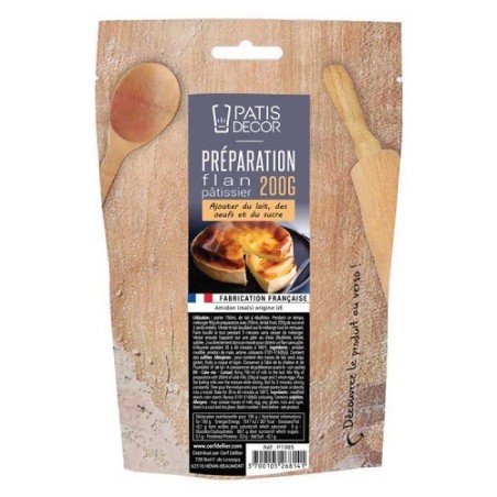 Patis Décor Vanilla Flan Pâtissier Baking Mix 200g