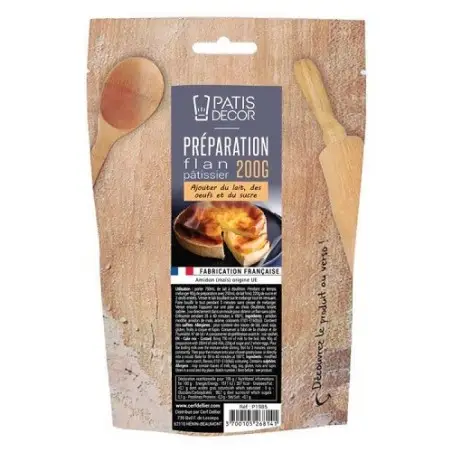 Patis Décor Vanille Flan Pâtissier Backmischung 200g