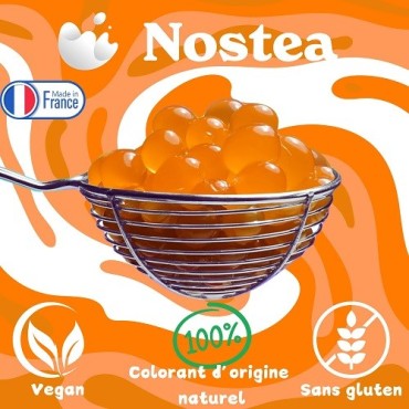 Raspberry Bubble Tea Pearls – Nostea Popping Boba 450g